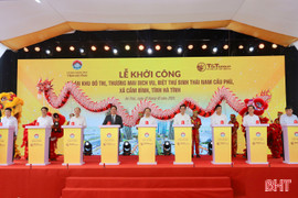 Khởi công Dự án Khu đô thị, thương mại dịch vụ, biệt thự sinh thái Nam Cầu Phủ