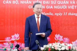 Tổng Bí thư, Chủ tịch nước gặp gỡ đại diện cộng đồng người Việt tại Philippines