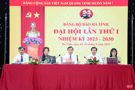Đại hội Đảng bộ Báo Hà Tĩnh nhiệm kỳ 2025 - 2030