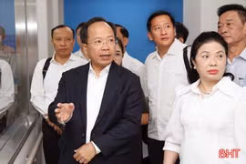 Bí thư Tỉnh ủy Hà Tĩnh tham quan nhà máy xử lý rác thải công nghệ cao tại Tokyo