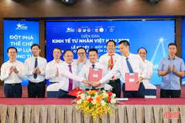 Thúc đẩy khởi nghiệp, đổi mới sáng tạo, phát triển kinh tế tư nhân thực chất và bền vững
