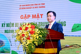 Sở Nông nghiệp và Môi trường Hà Tĩnh kỷ niệm 80 năm ngày truyền thống