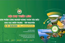 Hội chợ Triển lãm sản phẩm CNNT tiêu biểu miền Trung - Tây Nguyên tại Hà Tĩnh diễn ra từ 21-26/8
