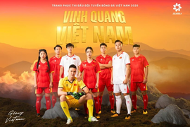 Đội tuyển Việt Nam ra mắt mẫu trang phục mới trước thềm Vòng loại Asian Cup