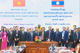 Hội nghị cấp cao Hà Tĩnh – Khăm Muồn: Thúc đẩy hợp tác, gắn kết phát triển