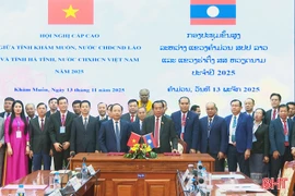 Hội nghị cấp cao Hà Tĩnh – Khăm Muồn: Thúc đẩy hợp tác, gắn kết phát triển