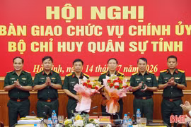 Bộ Chỉ huy Quân sự tỉnh Hà Tĩnh có tân Chính ủy