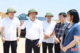 Bí thư Tỉnh ủy Nguyễn Duy Lâm: Đẩy nhanh tiến độ xây dựng KCN Gia Lách mở rộng