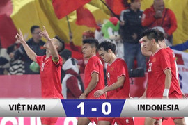 Việt Nam 1-0 Indonesia: Rộng cửa vào bán kết