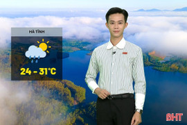 Dự báo thời tiết Hà Tĩnh ngày 19/9: Sáng và đêm có mưa rào 