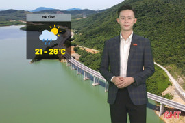 Dự báo thời tiết Hà Tĩnh 24/2: Trời nhiều mây, sáng sớm mưa nhỏ