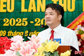 Chủ tịch Ủy ban MTTQ tỉnh dự Đại hội Đảng bộ xã Sơn Kim 2