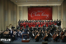 "Bài ca Chiến thắng": Bản hùng ca về lòng yêu nước và khát vọng chiến thắng