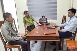 Phạt hành chính 1 người dân đốt thực bì sai quy định