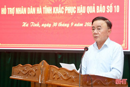 Thường trực Ban Bí thư Trần Cẩm Tú: Chăm lo đời sống Nhân dân, sớm khôi phục sản xuất, kinh doanh