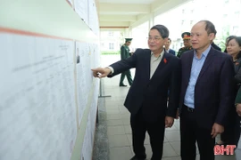 Sẵn sàng các điều kiện cho công tác bầu cử ở Vũng Áng