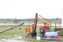 Chung tay khắc phục nhanh hậu quả mưa bão