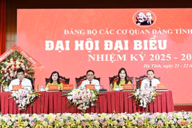 Đảng bộ Các cơ quan Đảng tỉnh Hà Tĩnh đại hội lần thứ nhất