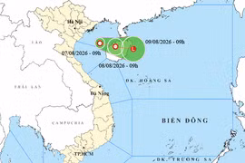 Lại thêm áp thấp nhiệt đới trên Biển Đông