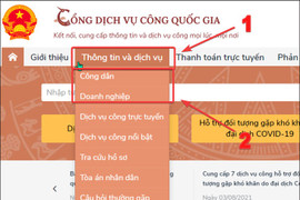 Cổng DVC quốc gia thành 'một cửa số' duy nhất: Giao diện Cổng DVC cấp tỉnh sẽ đóng từ 1/7