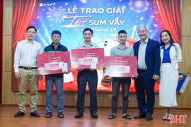 VNPT Hà Tĩnh trao giải "Tết sum vầy – trao iPhone 17"