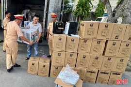 Thu giữ lô hàng nồi chiên không dầu, máy lọc nước không rõ xuất xứ