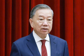 Tổng Bí thư Tô Lâm thăm hỏi, động viên đồng bào, cán bộ, chiến sĩ đang ứng phó, khắc phục hậu quả thiên tai