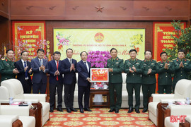 Quân khu 4 tiếp tục hỗ trợ Hà Tĩnh giữ vững QP-AN, đảm bảo các mục tiêu phát triển