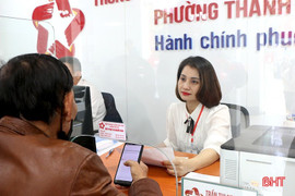 Những con số ấn tượng trong cải cách thủ tục hành chính của Hà Tĩnh