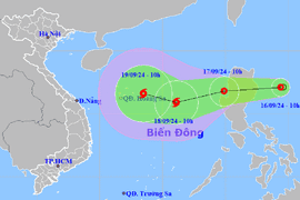 Áp thấp nhiệt đới mới sẽ mạnh lên thành bão, đi vào Biển Đông