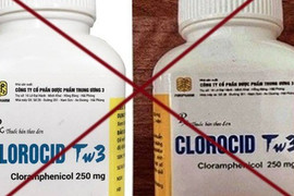 Bộ Y tế cảnh báo thuốc Clorocid TW3 bị làm giả
