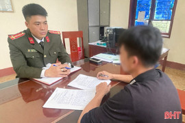 Xử phạt công dân ở Hương Sơn đăng tin sai sự thật, xúc phạm CSGT