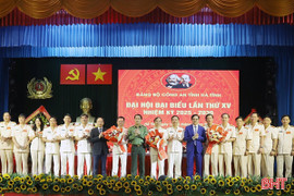 Công an tỉnh Hà Tĩnh tổ chức Đại hội đại biểu lần thứ XV nhiệm kỳ 2025 – 2030