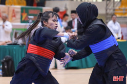 Kịch tính ngay màn đầu Giải Vô địch Pencak Silat châu Á tại Hà Tĩnh