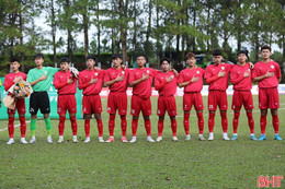 U19 Hồng Lĩnh Hà Tĩnh vào bảng khó tại vòng loại quốc gia 2025/2026
