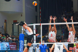 Hà Tĩnh vào bán kết Giải Bóng chuyền hạng A