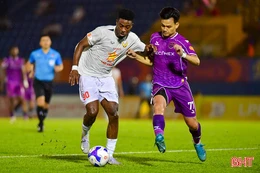 Hồng Lĩnh Hà Tĩnh thất bại trước Becamex TP Hồ Chí Minh