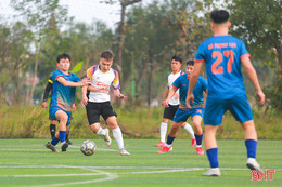 Xã Thạch Lạc vô địch Giải Bóng đá nam Đại hội TDTT toàn tỉnh