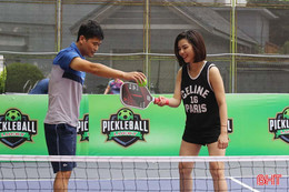 “Cơn sốt” Pickleball ở Hà Tĩnh