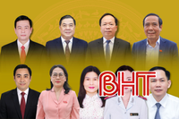 Chân dung 9 người trúng cử đại biểu Quốc hội khóa XVI bầu tại Hà Tĩnh 