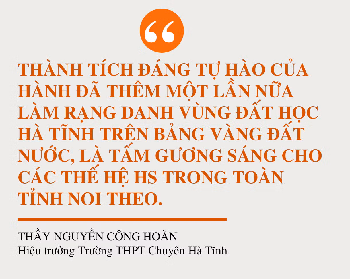 “Chàng trai vàng Hóa học” và giấc mơ khắc tên trên bảng vàng ảnh 6 “Chàng trai vàng Hóa học” và giấc mơ khắc tên trên bảng vàng