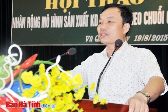 Tích cực nhân rộng mô hình sản xuất kinh doanh theo chuỗi giá trị ảnh 3 Tích cực nhân rộng mô hình sản xuất kinh doanh theo chuỗi giá trị ảnh 3