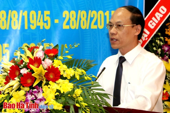 Sở Ngoại vụ Hà Tĩnh đón nhận Huân chương Lao động hạng ba ảnh 3 Sở Ngoại vụ Hà Tĩnh đón nhận Huân chương Lao động hạng ba ảnh 3