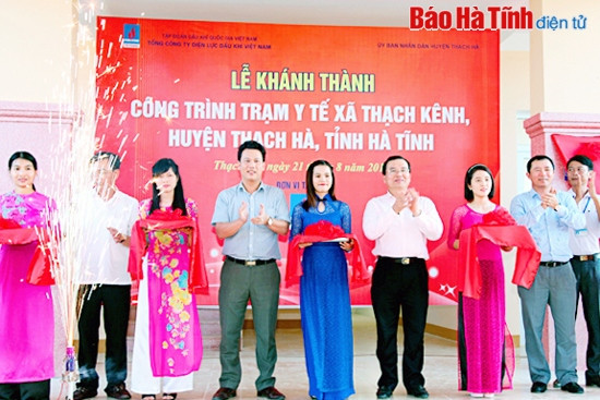Khánh thành Trung tâm Y tế xã Thạch Kênh ảnh 1