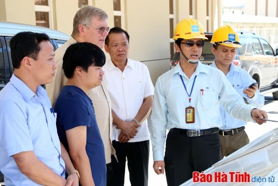 Giám đốc Học viện Bruckner tham quan KKT Vũng Áng ảnh 1