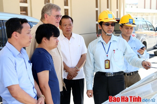 Giám đốc Học viện Bruckner tham quan KKT Vũng Áng ảnh 1