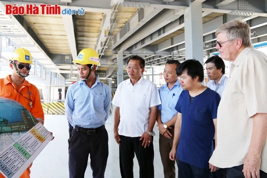 Giám đốc Học viện Bruckner tham quan KKT Vũng Áng ảnh 2