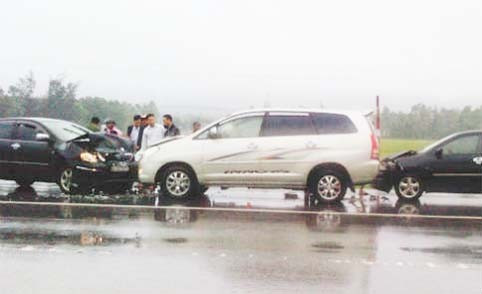 Hiện trường vụ tai nạn