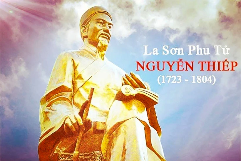 Thâm nghiêm đền thờ La Sơn phu tử Nguyễn Thiếp