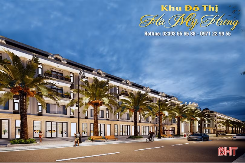 Hà Mỹ Hưng - khu đô thị kiểu mẫu ở thành phố Hà Tĩnh ảnh 1 Hà Mỹ Hưng - khu đô thị kiểu mẫu ở thành phố Hà Tĩnh